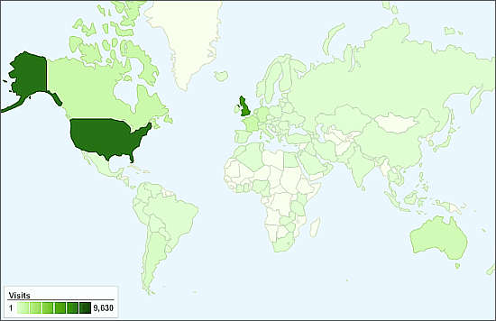 TAF visitors from around the world